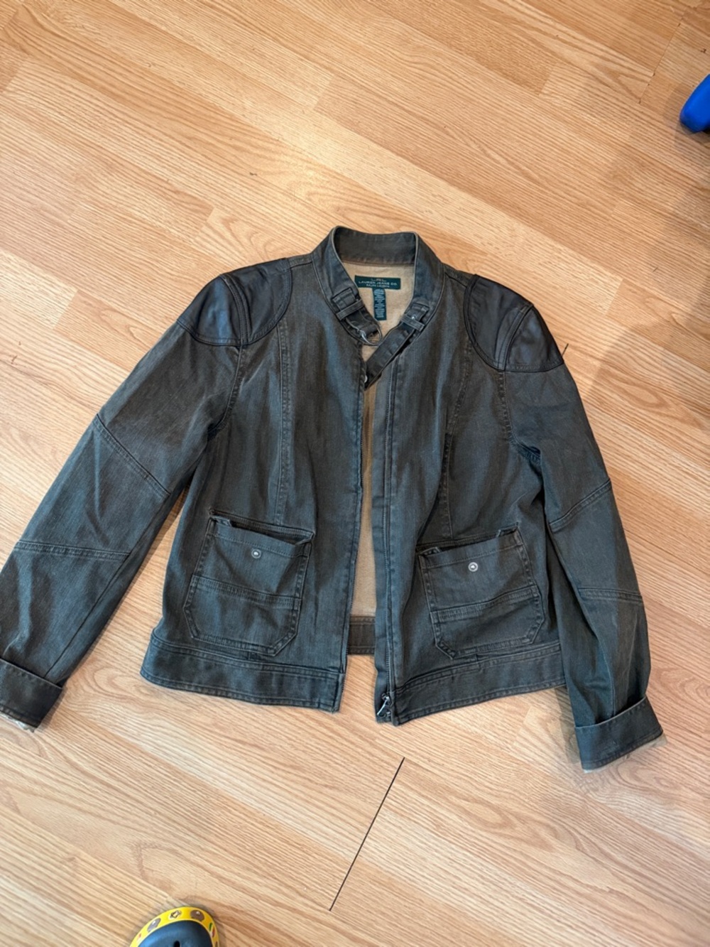 WomensOlive Green Casual Utility Jacket